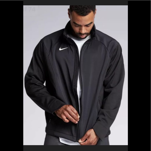 Nike Other - Nike Black Fleece Lined Full-Zip Jacket MD